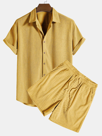 Old Money Duo Set – Premium Shirt & Shorts | Two Pieces for the Price of One