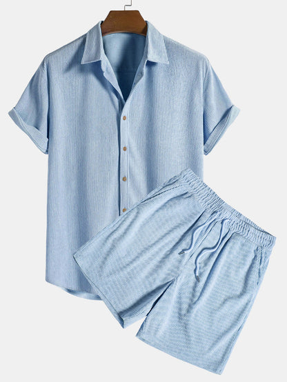 Old Money Duo Set – Premium Shirt & Shorts | Two Pieces for the Price of One