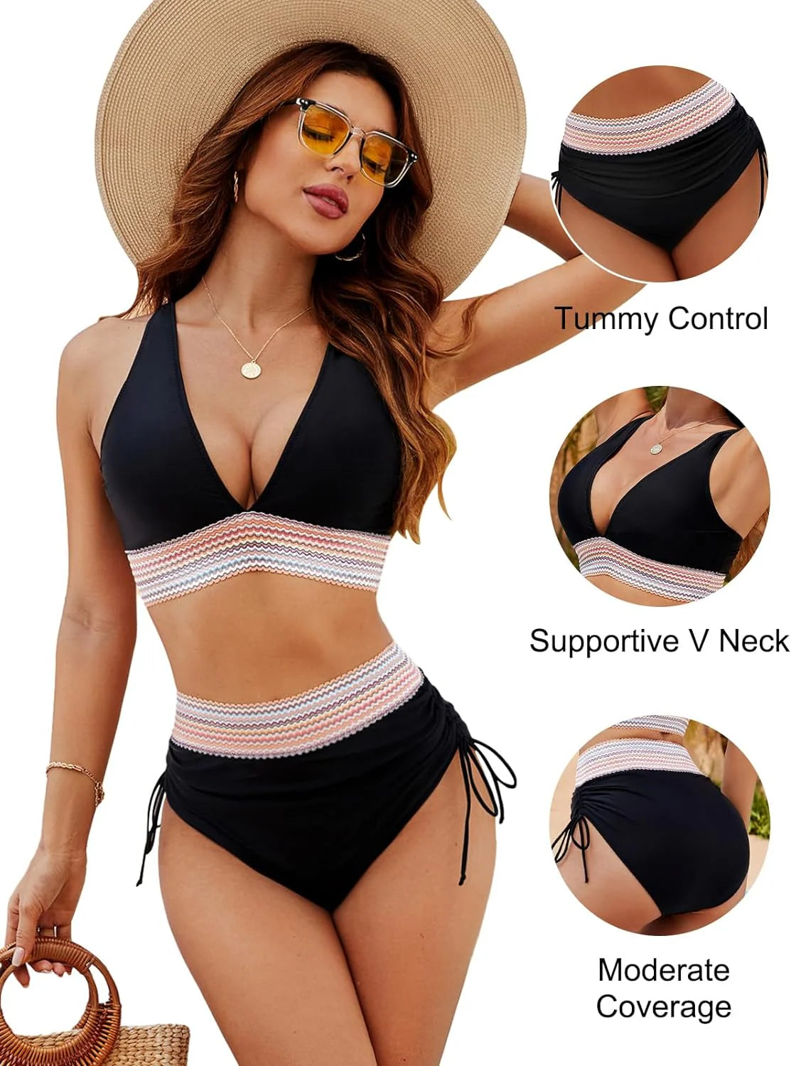 Tummy Control High Waisted Bikini Set – Flash Sale Ends Tonight