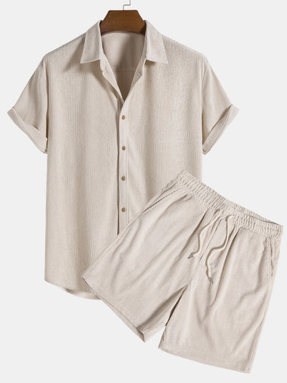 Old Money Duo Set – Premium Shirt & Shorts | Two Pieces for the Price of One