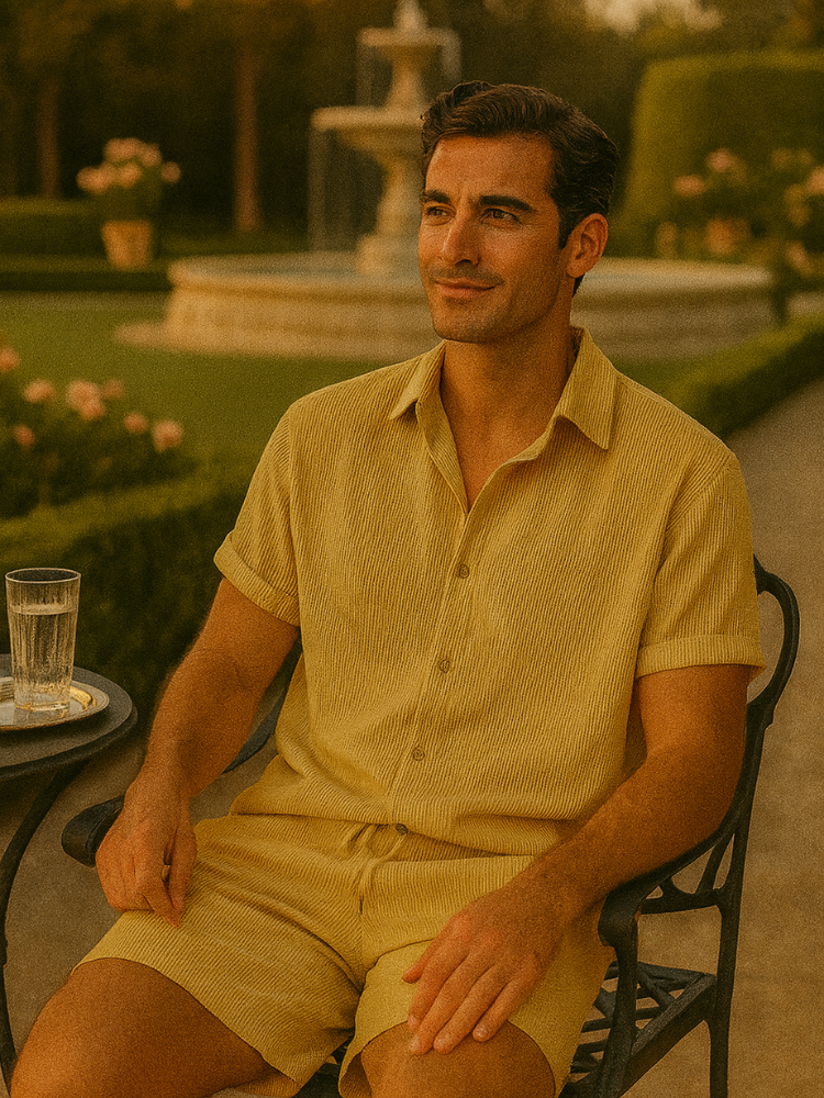 Old Money Duo Set – Premium Shirt & Shorts | Two Pieces for the Price of One