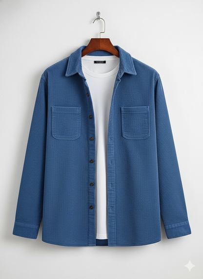 Corduroy Shirt For Men - Model Chester