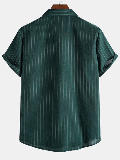 Regular Fit Stripes Shirts