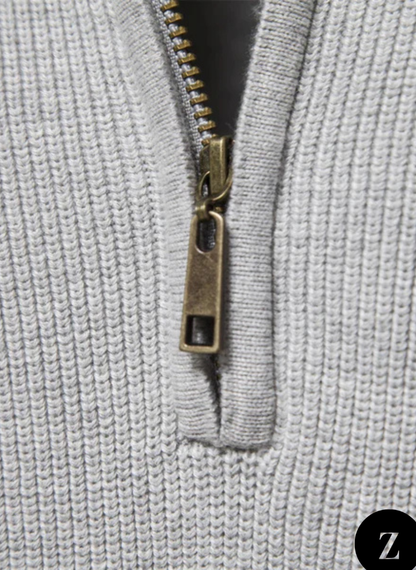 Men’s Half-Zip Sweater - Model Bennett