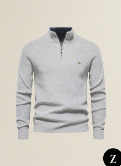 Men’s Half-Zip Sweater - Model Bennett