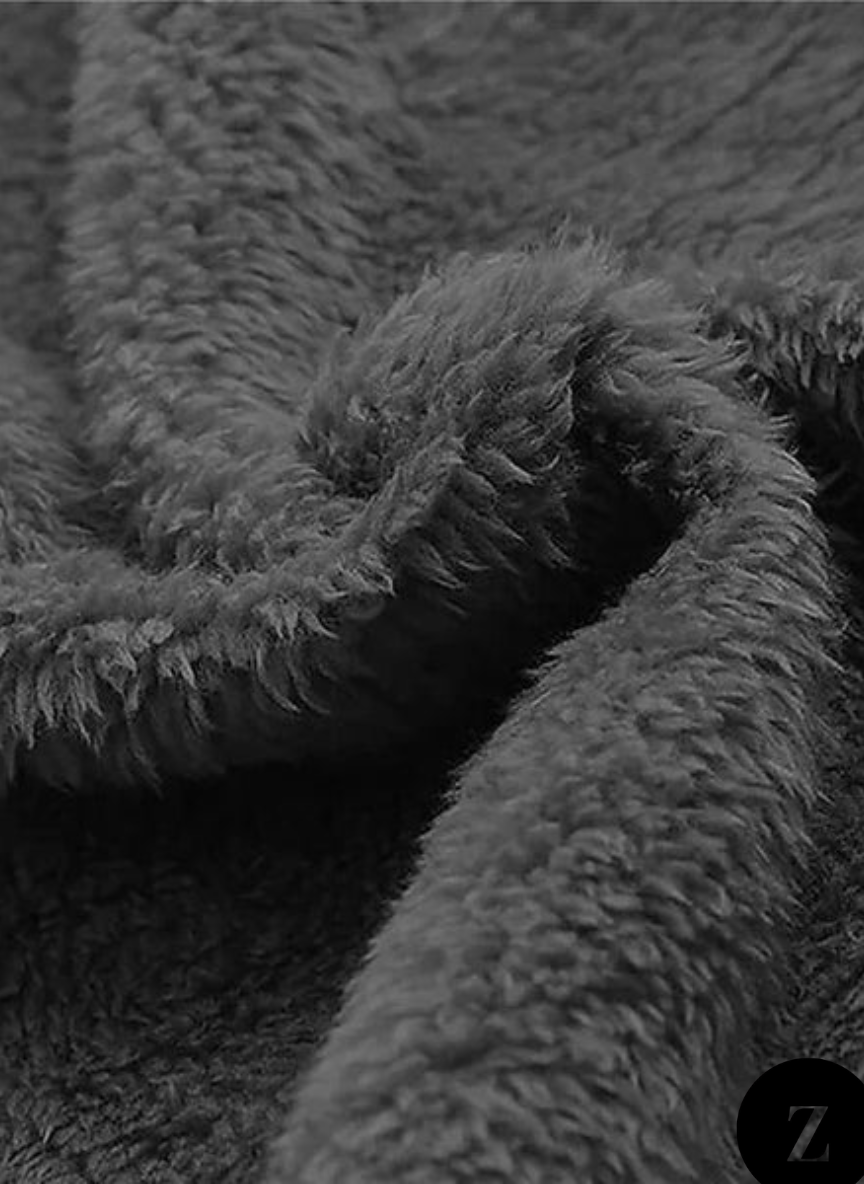 Men’s Sherpa-Lined Hooded Jacket - Model Spencer