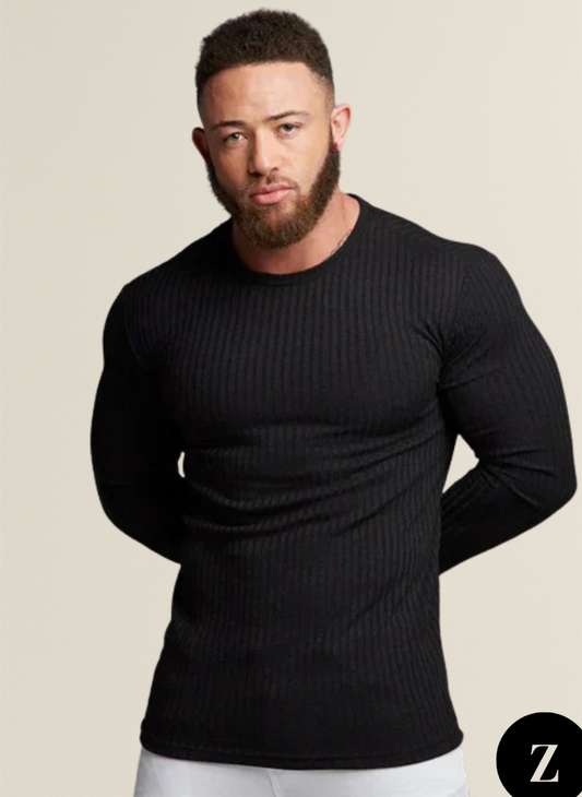 Men’s Slim Fit Sweater - Model Lorenzo