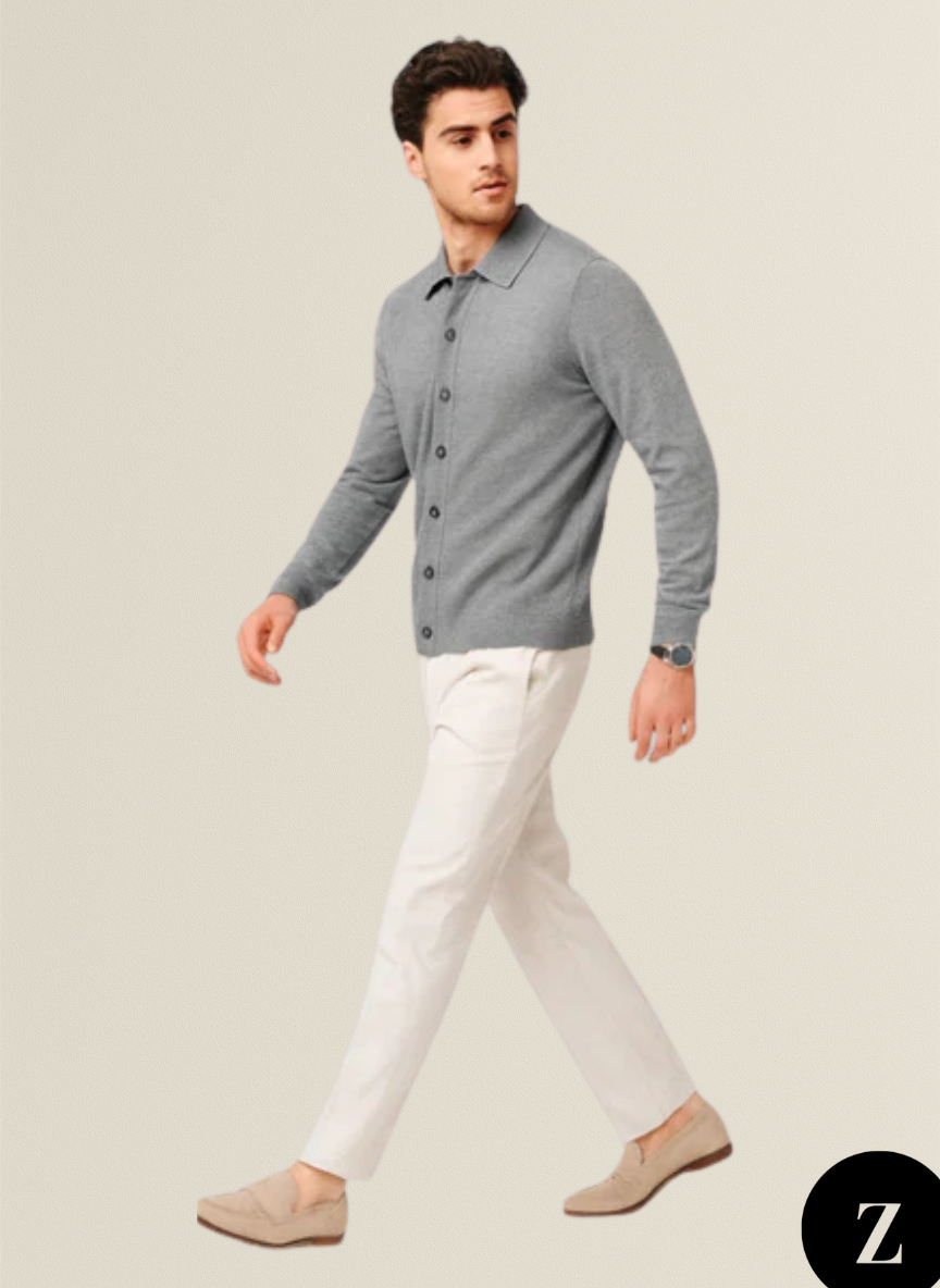 Men's Wool Sweater - Model John II