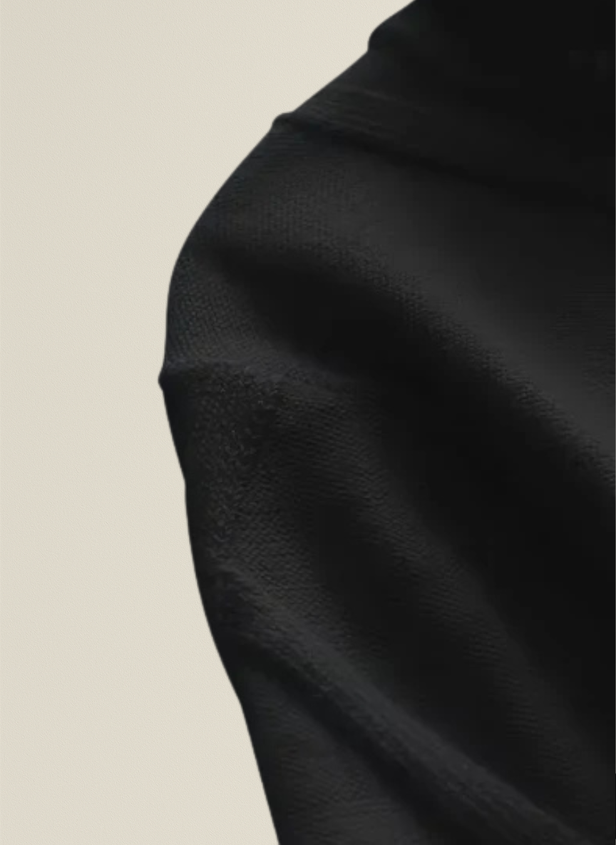 Men's Wool Turtleneck Sweater - Model Vicenzo