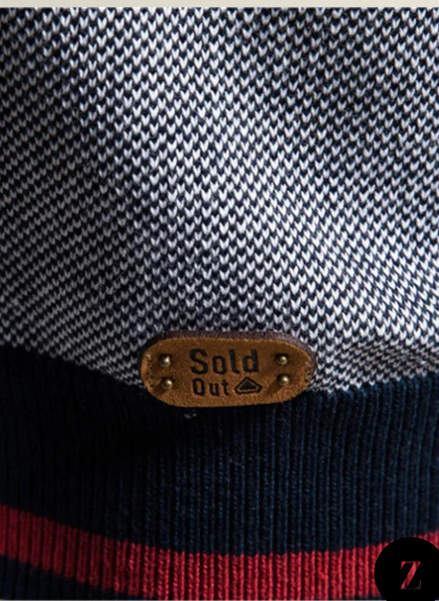 Men’s Zipped Sweater - Model Rafaello