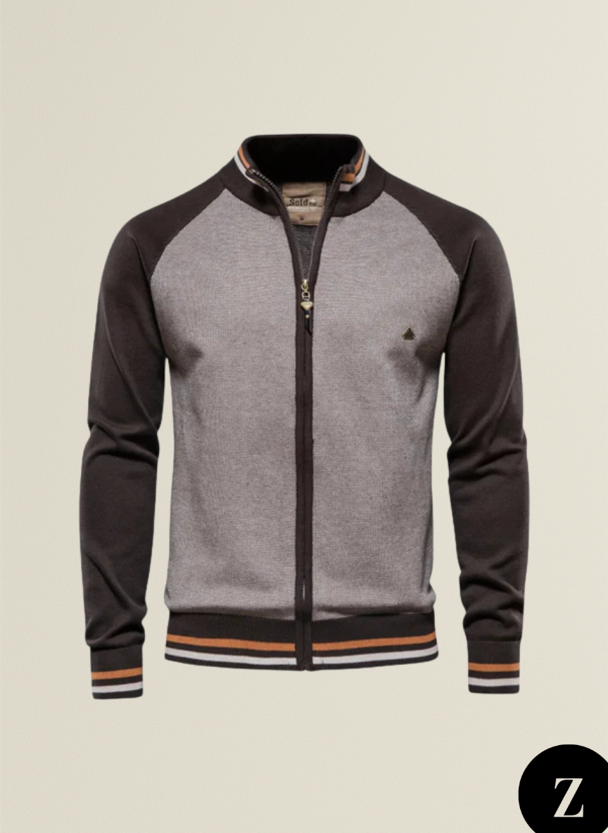 Men’s Zipped Sweater - Model Rafaello
