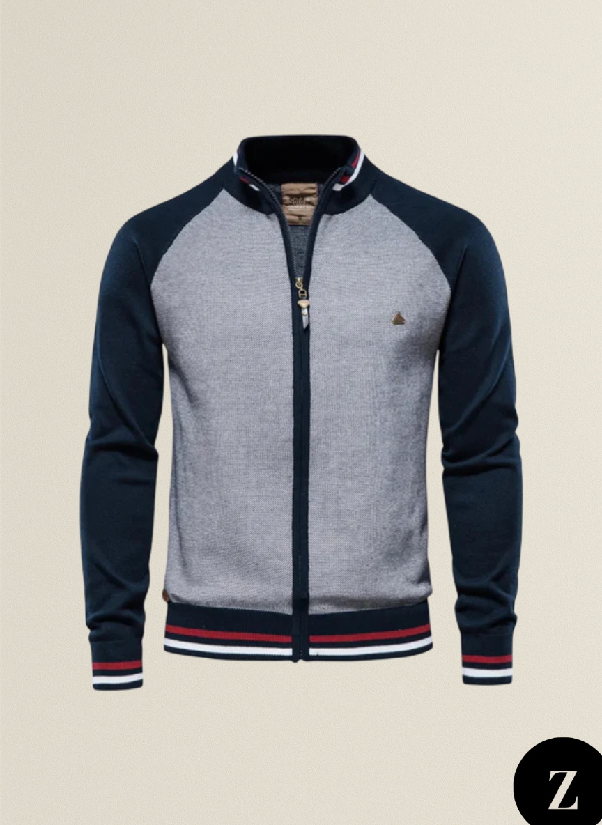 Men’s Zipped Sweater - Model Rafaello