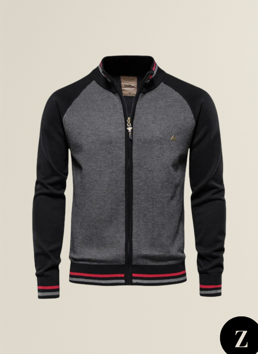 Men’s Zipped Sweater - Model Rafaello
