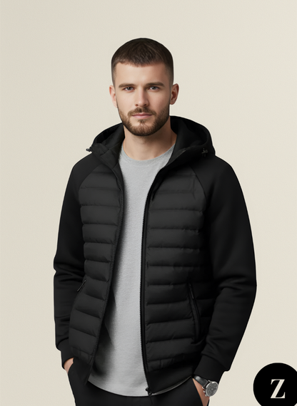 Men’s Hybrid Puffer Jacket - Model Riccardo