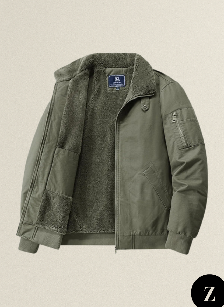 Men’s Sherpa Lined Jacket - Model Dalton