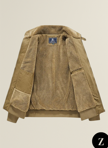 Men’s Sherpa Lined Jacket - Model Dalton