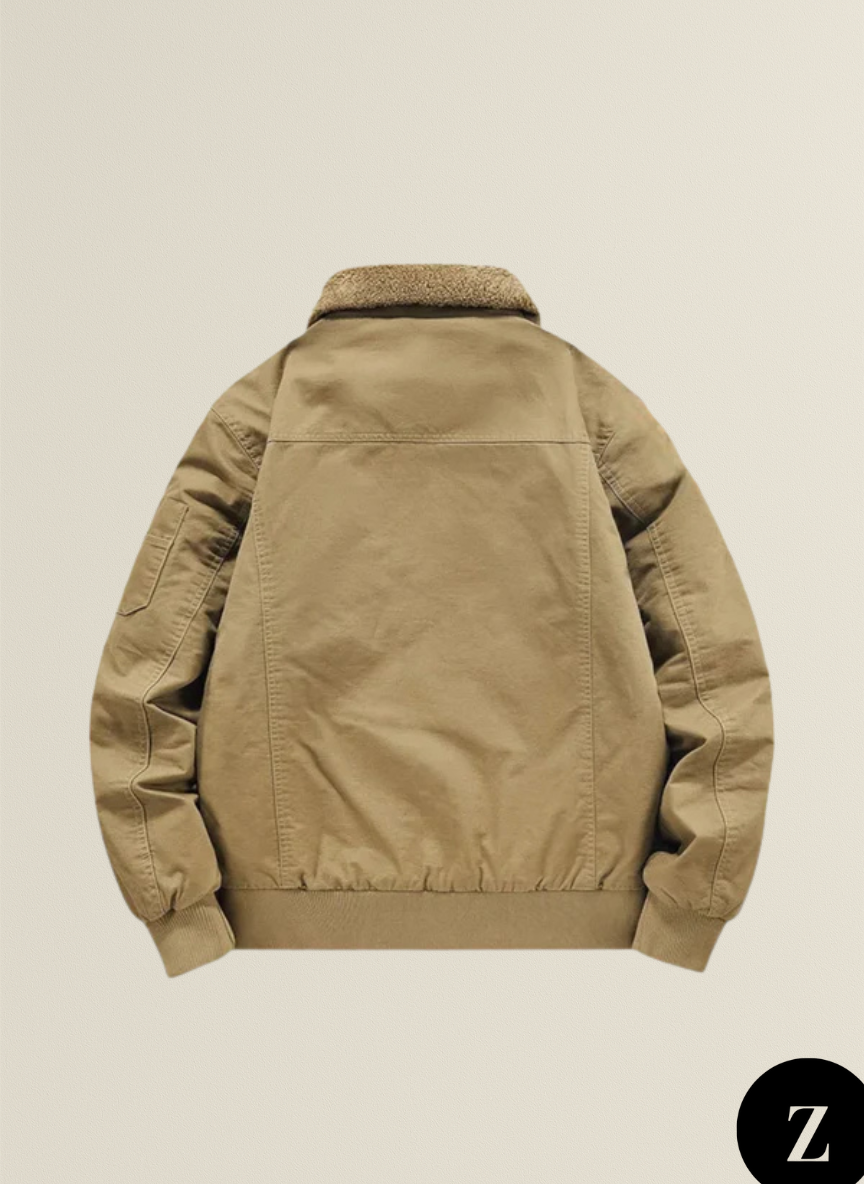 Men’s Sherpa Lined Jacket - Model Dalton