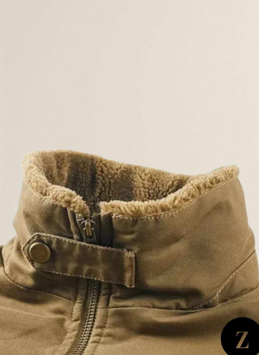 Men’s Sherpa Lined Jacket - Model Dalton