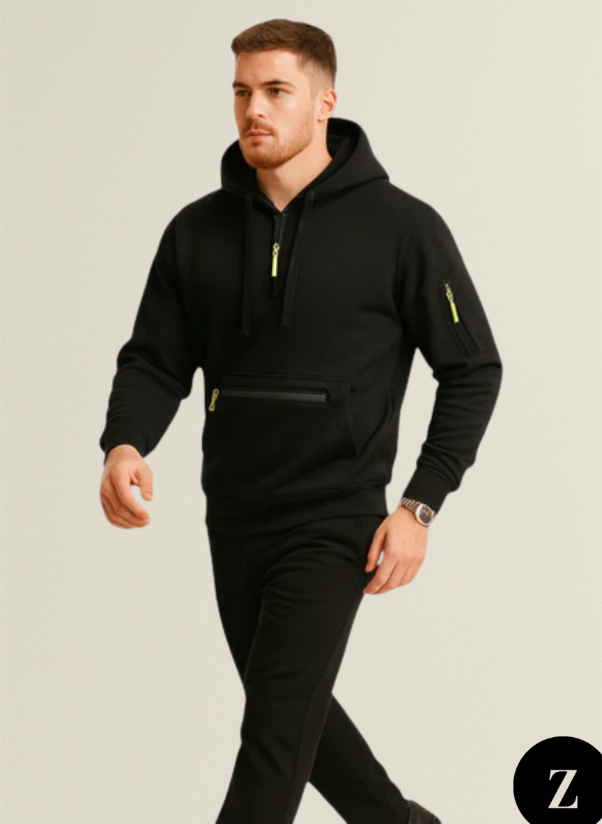 Men’s Tech Hoodie - Model Cole