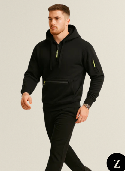 Men’s Tech Hoodie - Model Cole
