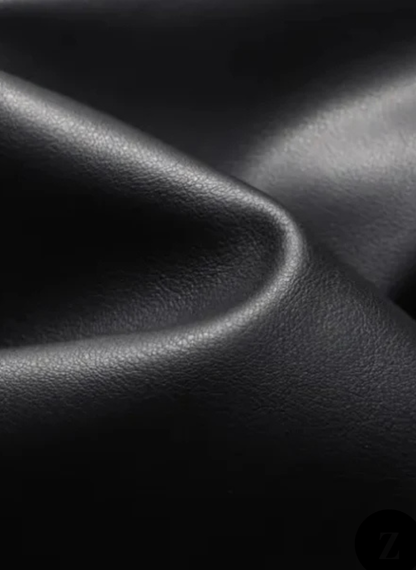 Men's Leather Jacket Polo - Model Presley