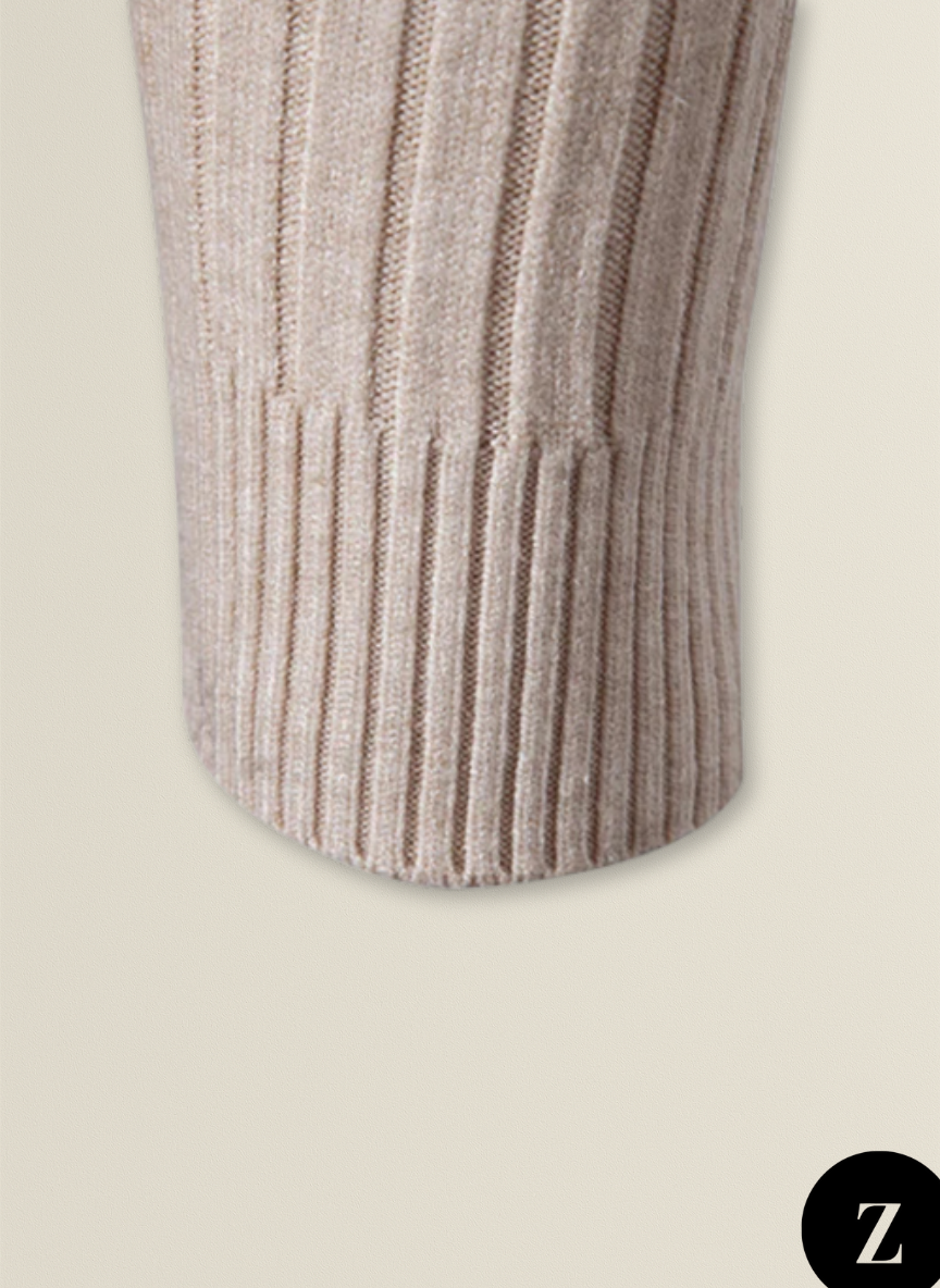 Men's Wool Turtleneck - Model Daniel