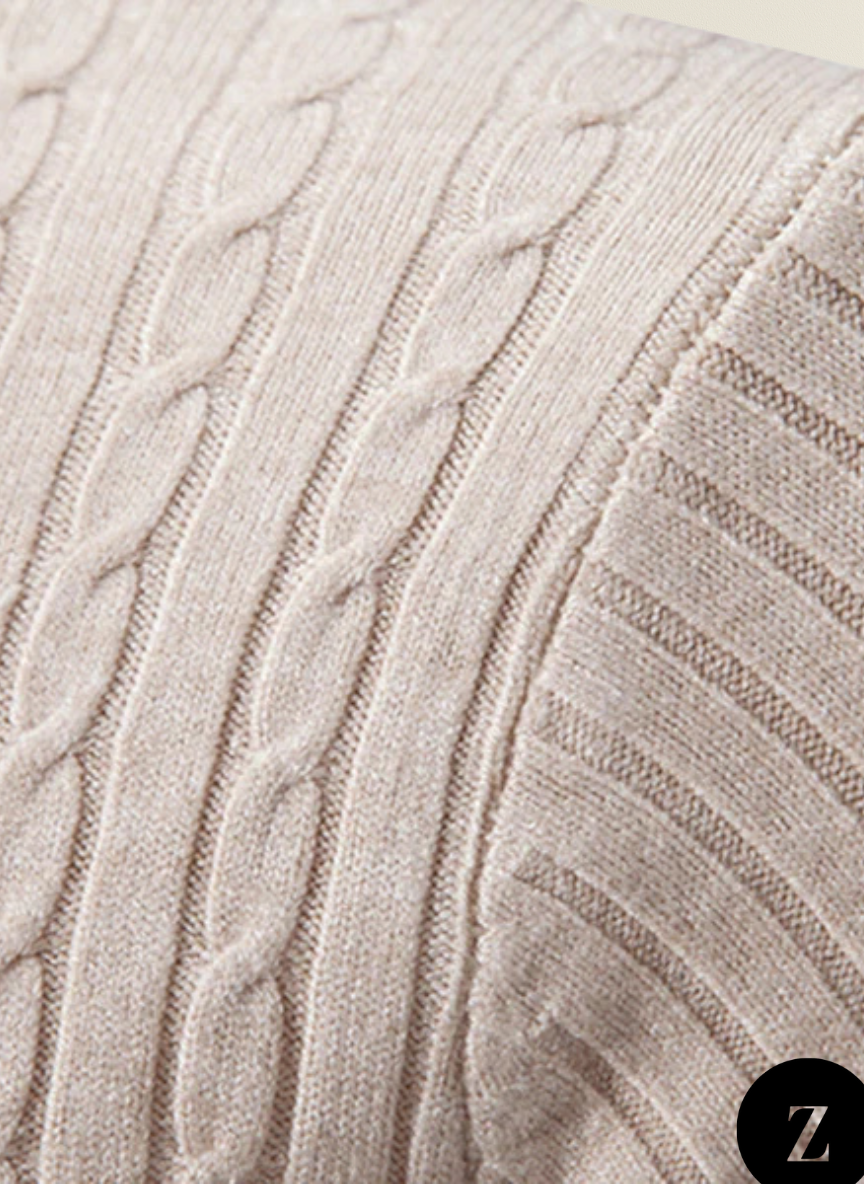 Men's Wool Turtleneck - Model Daniel