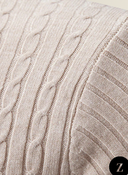 Men's Wool Turtleneck - Model Daniel