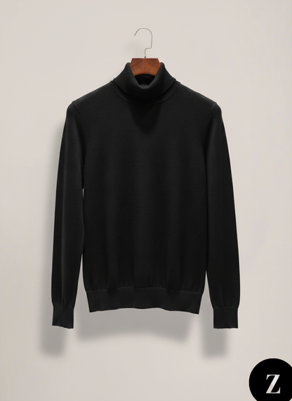 Turtleneck Sweater For Mens - Model Blake