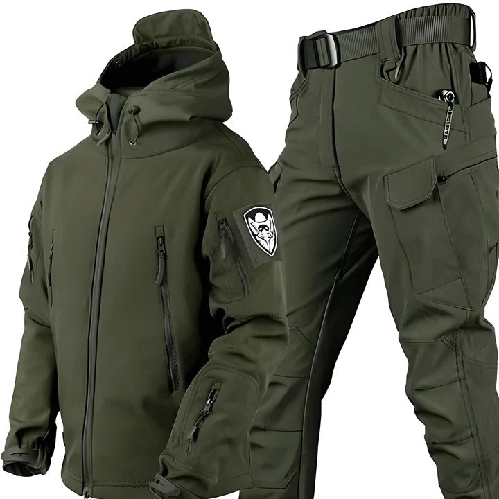 Harlan™ | 3-in-1 Tactical Outdoor Set – Jacket + Trousers + Free Belt