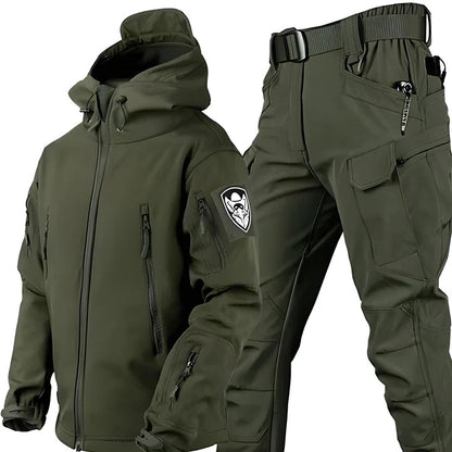 Harlan™ | 3-in-1 Tactical Outdoor Set – Jacket + Trousers + Free Belt