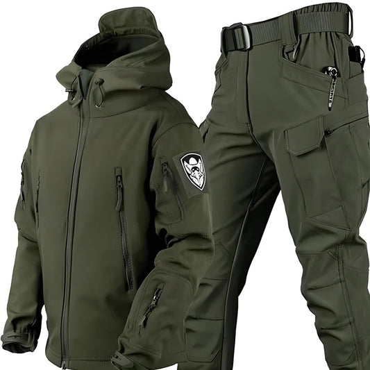 Harlan™ | 3-in-1 Tactical Outdoor Set – Jacket + Trousers + Free Belt